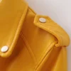 Sunburst Slim Yellow Motorcycle Jacket – Bold Leather Style (5)