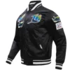 Tampa-Bay-Rays-Pro-Standard-Satin-Varsity-Black-Jacket-leather moto 3