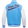 Tampa-Bay-Rays-Pro-Standard-Wool-Leather-Varsity-Jacket-leather moto 2