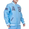 Tampa-Bays-Rays-Pro-Standard-Crest-Emblem-Wool-Leather-Varsity-Jacket-leather moto