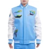 Tampa-Devil-Rays-Pro-Standard-Baseball-Team-Players-Wool-Leather-Varsity-Jacket-leather moto 1