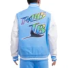 Tampa-Devil-Rays-Pro-Standard-Baseball-Team-Players-Wool-Leather-Varsity-Jacket-leather moto 2