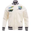 Tampa-Devil-Rays-Pro-Standard-Retro-Classic-Rib-Full-Snap-Satin-Varsity-Jacket-leather moto 1