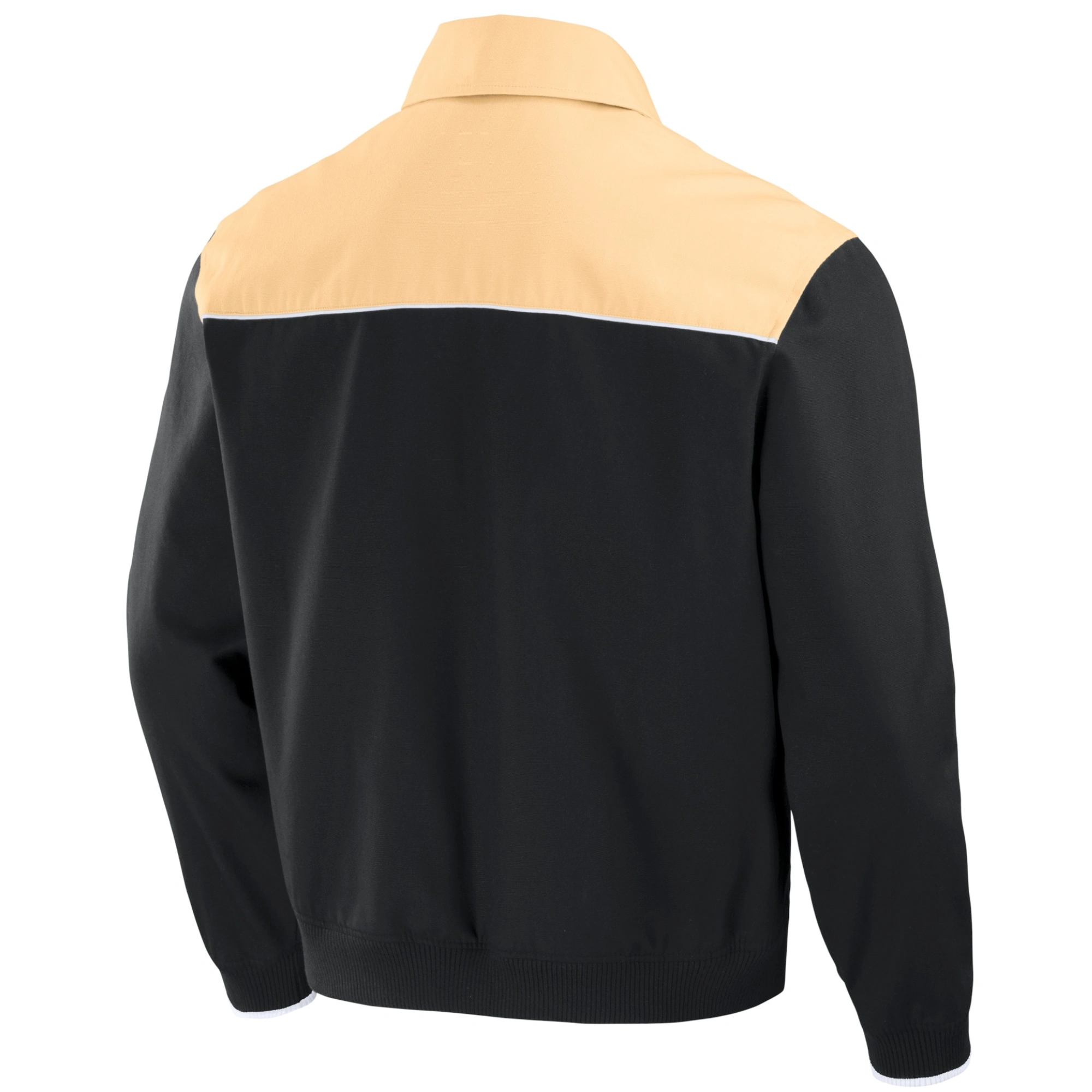 Texas-Rangers-Darius-Rucker-Full-Zip-Bomber-Varsity-Jacket-Black-Tan-leather mtoo 2