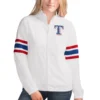 Texas-Rangers-G-III-4Her-by-Carl-Banks-White-Game-Full-Zip-Track-Varsity-Jacket-leather moto 3