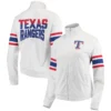 Texas-Rangers-G-III-4Her-by-Carl-Banks-White-Game-Full-Zip-Track-Varsity-Jacket-leather moto 4