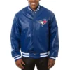 Toronto-Blue-Jays-Baseball-Team-Players-Royal-Leather-Varsity-Jacket-LEATHER MOTO 1