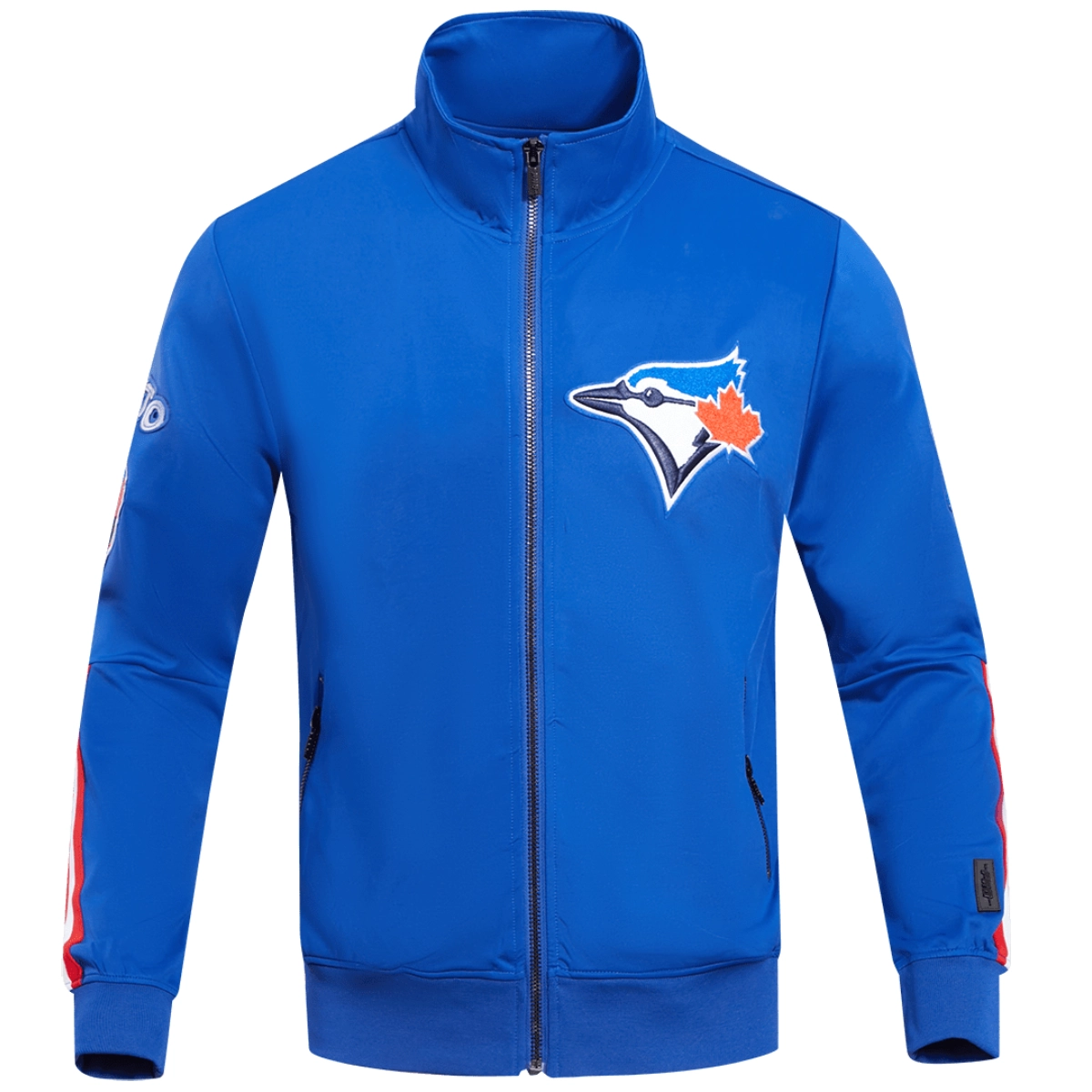 Toronto-Blue-Jays-Classic-Rib-knitted-Polyester-Varsity-Jacket-LEATHER MOTO 1