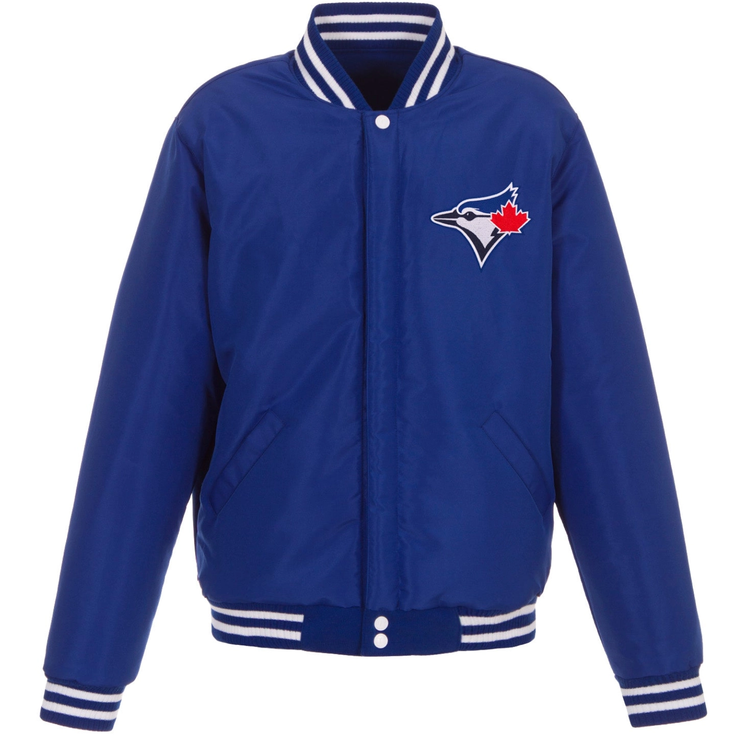 Toronto-Blue-Jays-Design-Reversible-Wool-Faux-Leather-Varsity-Jacket-LEATHER MOTO 2