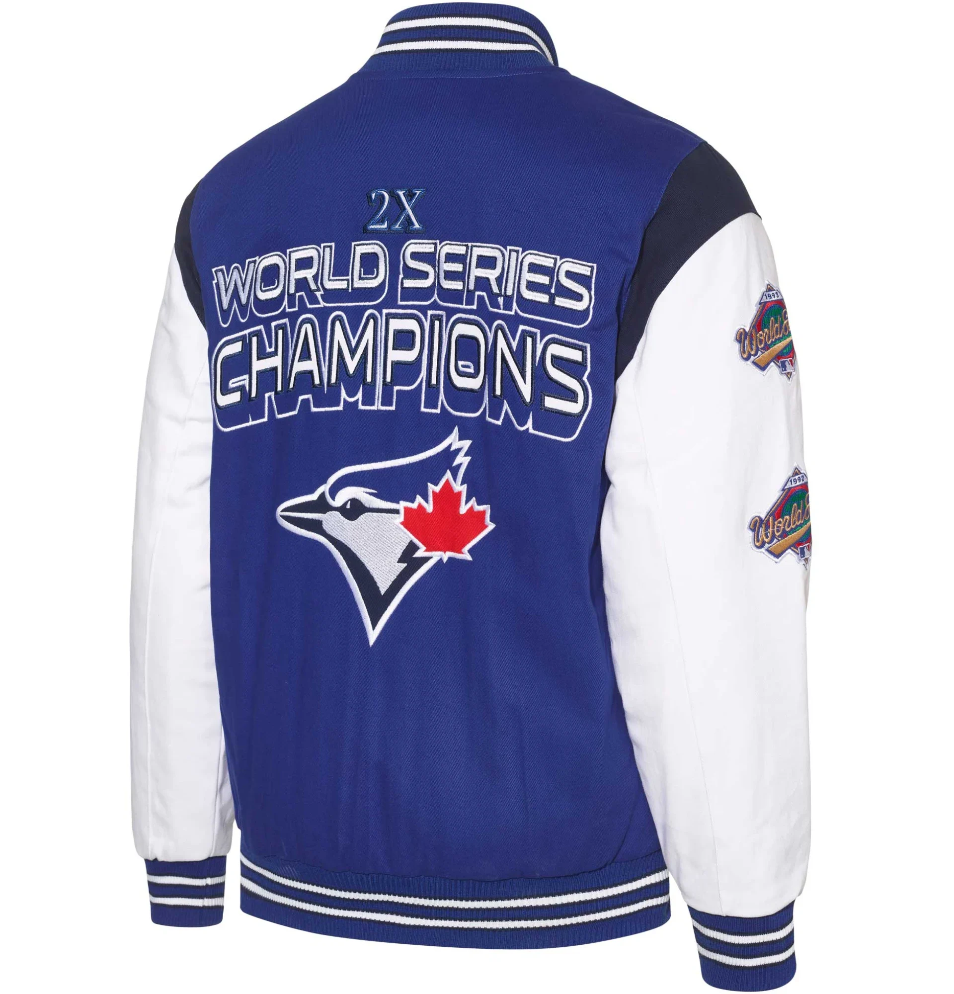 Toronto-Blue-Jays-G-III-Sports-by-Carl-Banks-Full-Snap-Varsity-Jacket-Royal-White LEATHER OTO 2