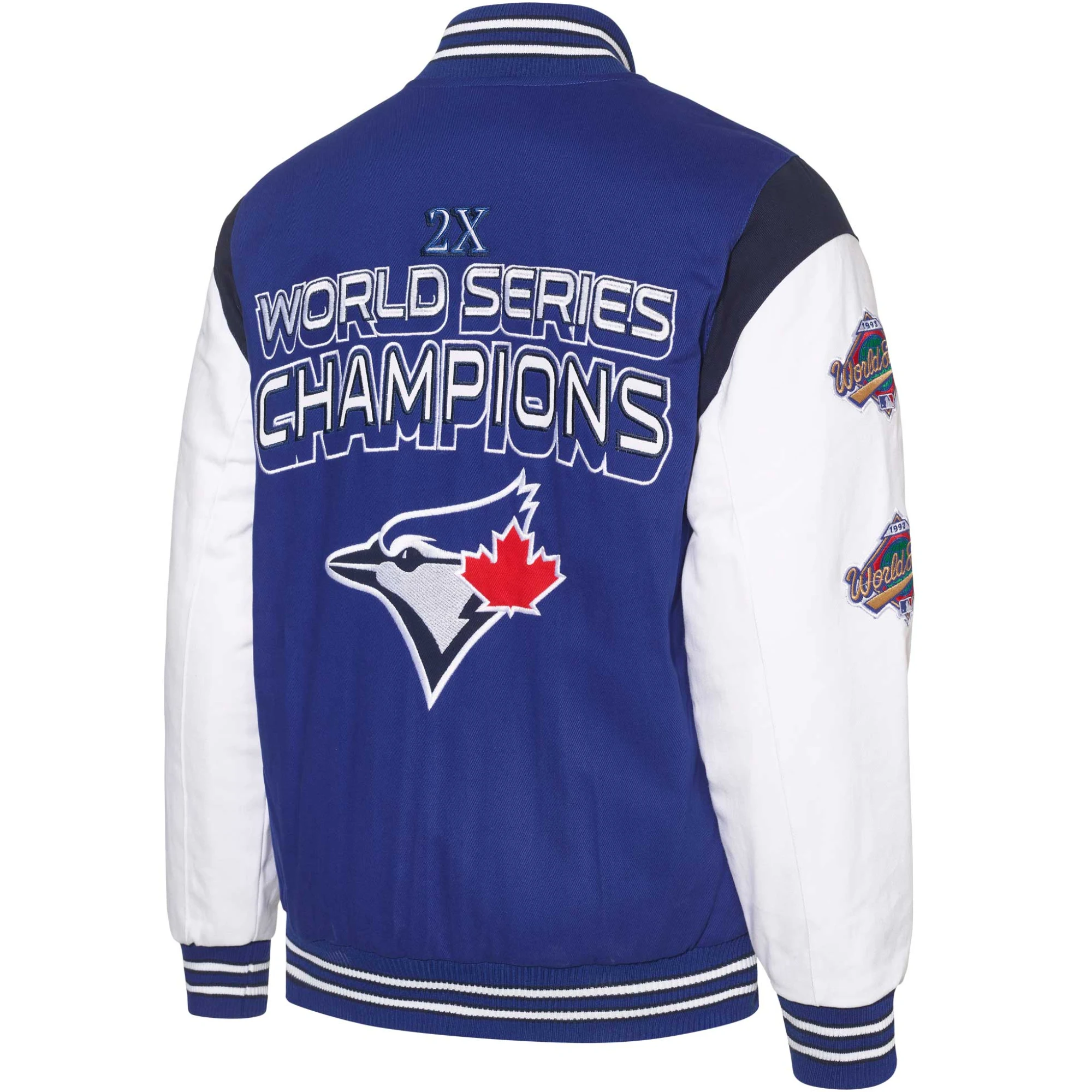 Toronto-Blue-Jays-G-III-Sports-by-Carl-Banks-Full-Snap-Varsity-Jacket-Royal-White LEATHER OTO 2