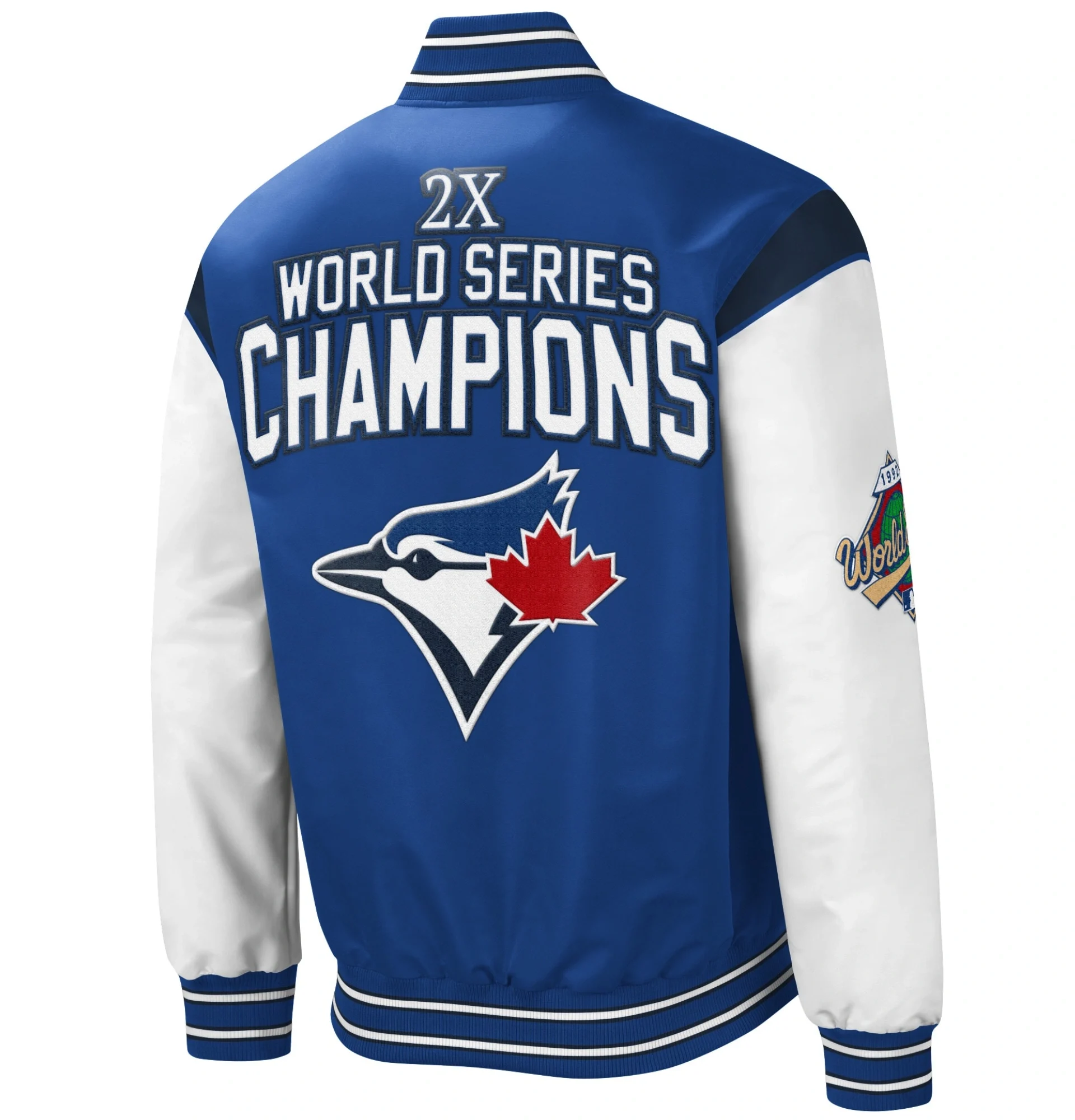 Toronto-Blue-Jays-G-III-Sports-by-Carl-Banks-Satin-Varsity-Jacket-LEATHER MOTO 2