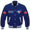 Toronto-Blue-Jays-Letterman-Wool-Varsity-Blue-Jacket-LEATHER MOTO 1
