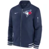 Toronto-Blue-Jays-Nike-Authentic-Collection-Full-Zip-Varsity-Navy-Jacket-LEATHER MOTO 1