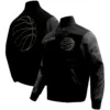 Toronto Raptors Pro Standard Black & Gold Full-Zip Varsity Jacket (5)