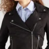 Urban Breeze Women's Black Between-Season Jacket (2)