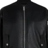 Urban Style Black Bomber Women's Leather Jacket