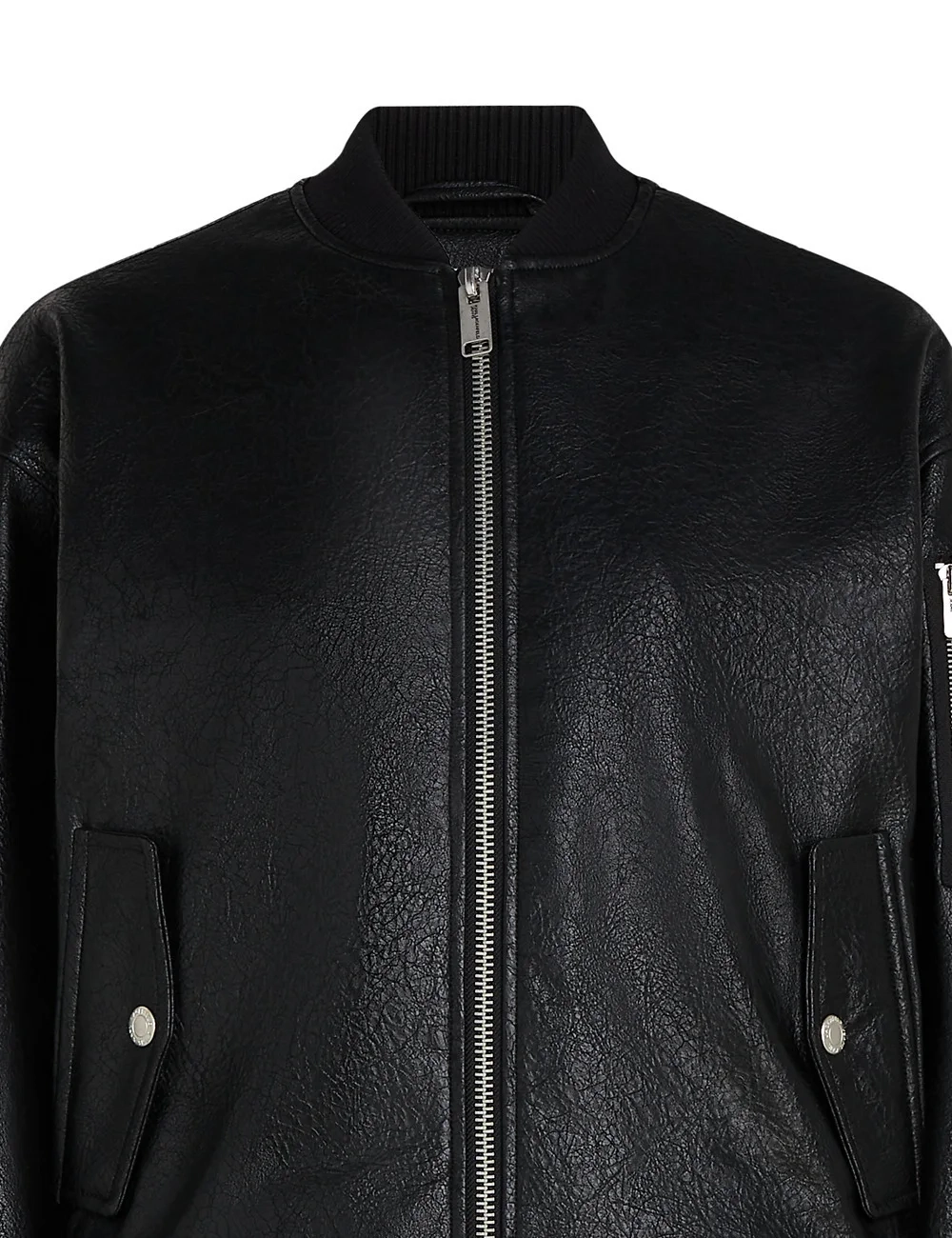 Urban Style Black Bomber Women's Leather Jacket
