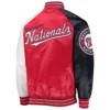 Washington-Nationals-Starter-Reliever-Full-Snap-Satin-Varsity-Jacket-LEATHER MOTO 2