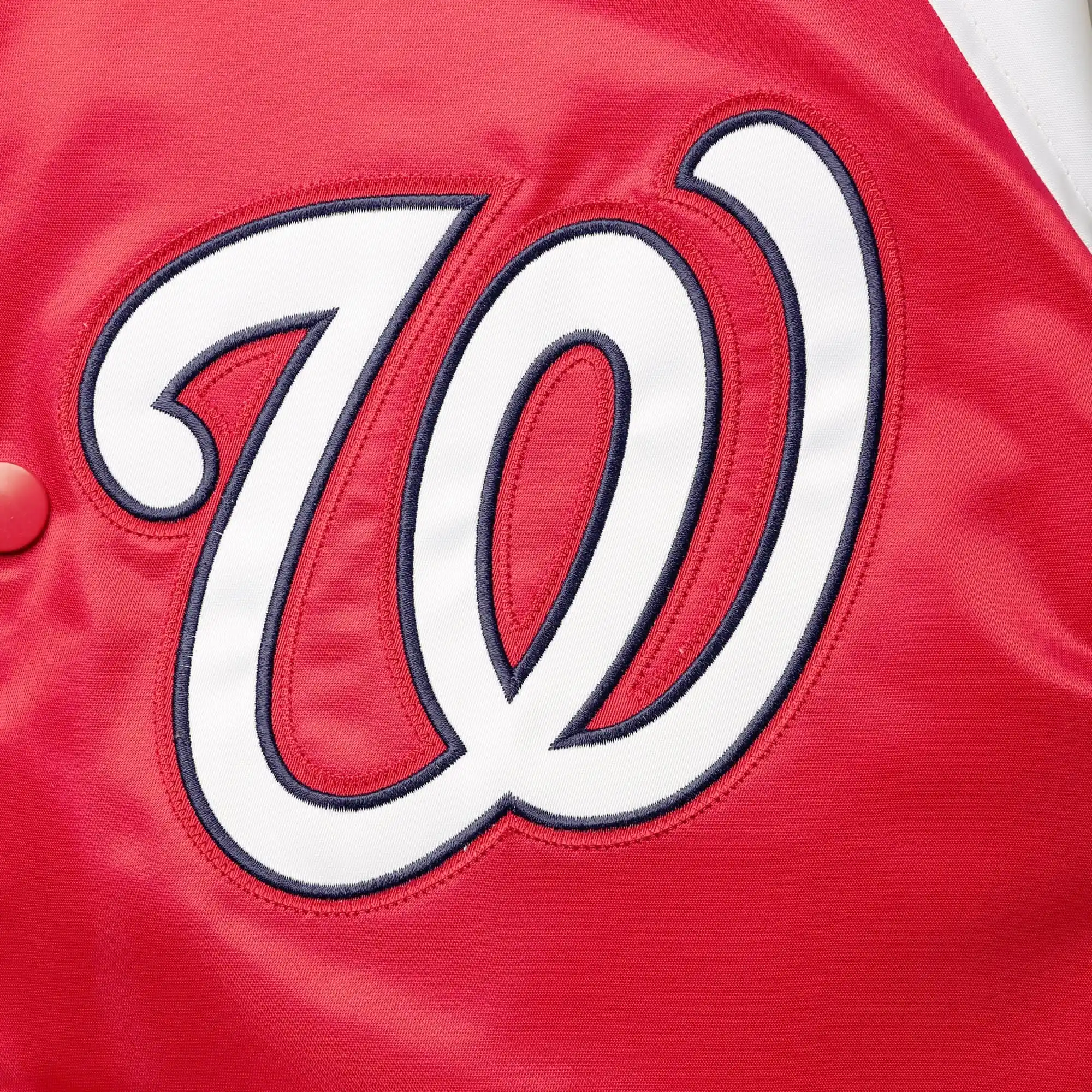 Washington-Nationals-Starter-Reliever-Full-Snap-Satin-Varsity-Jacket-LEATHER MOTO 3