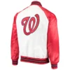 Washington-Nationals-Starter-White-Red-Clean-Up-Hitter-Full-Snap-Satin-Varsity-Jacket-leather moto 2