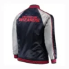 Washington Wizards Lightweight Satin Varsity Jacket - Image 2