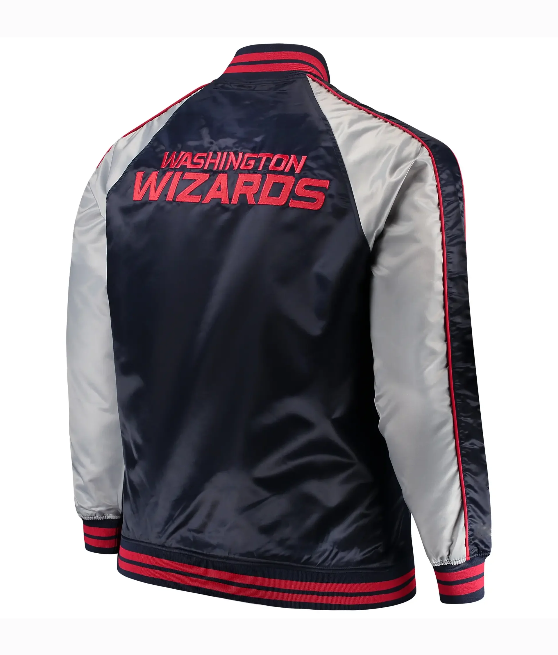 Alternative view of Washington Wizards Lightweight Satin Varsity Jacket