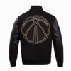 Washington-Wizards-Wool-Leather-Black-Varsity-Jacket-LeatherMoto
