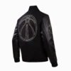 Washington-Wizards-Wool-Leather-Black-Varsity-Jacket-LeatherMoto