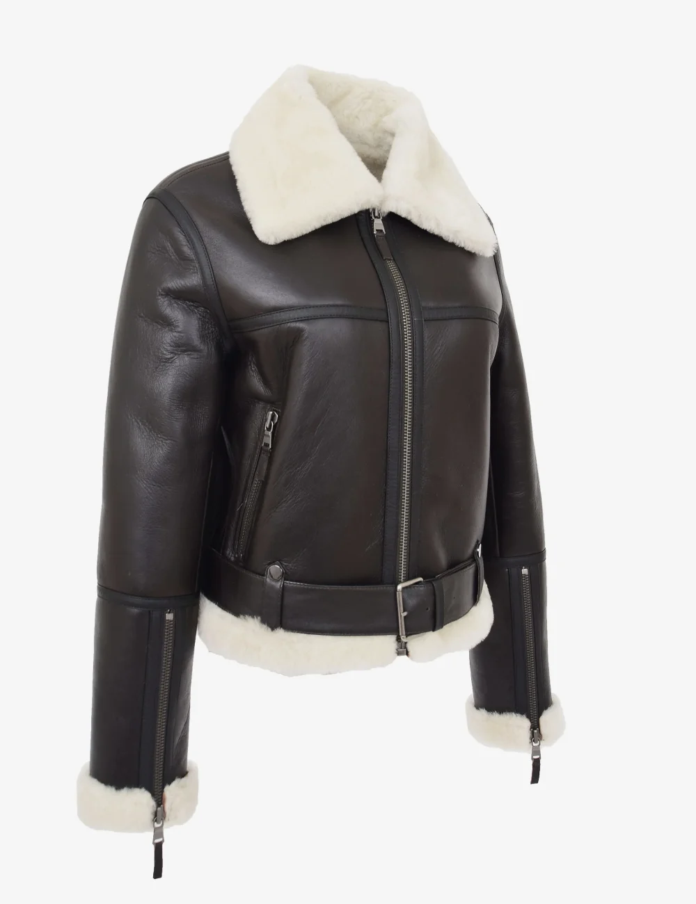 Women Shearling Jacket (4)
