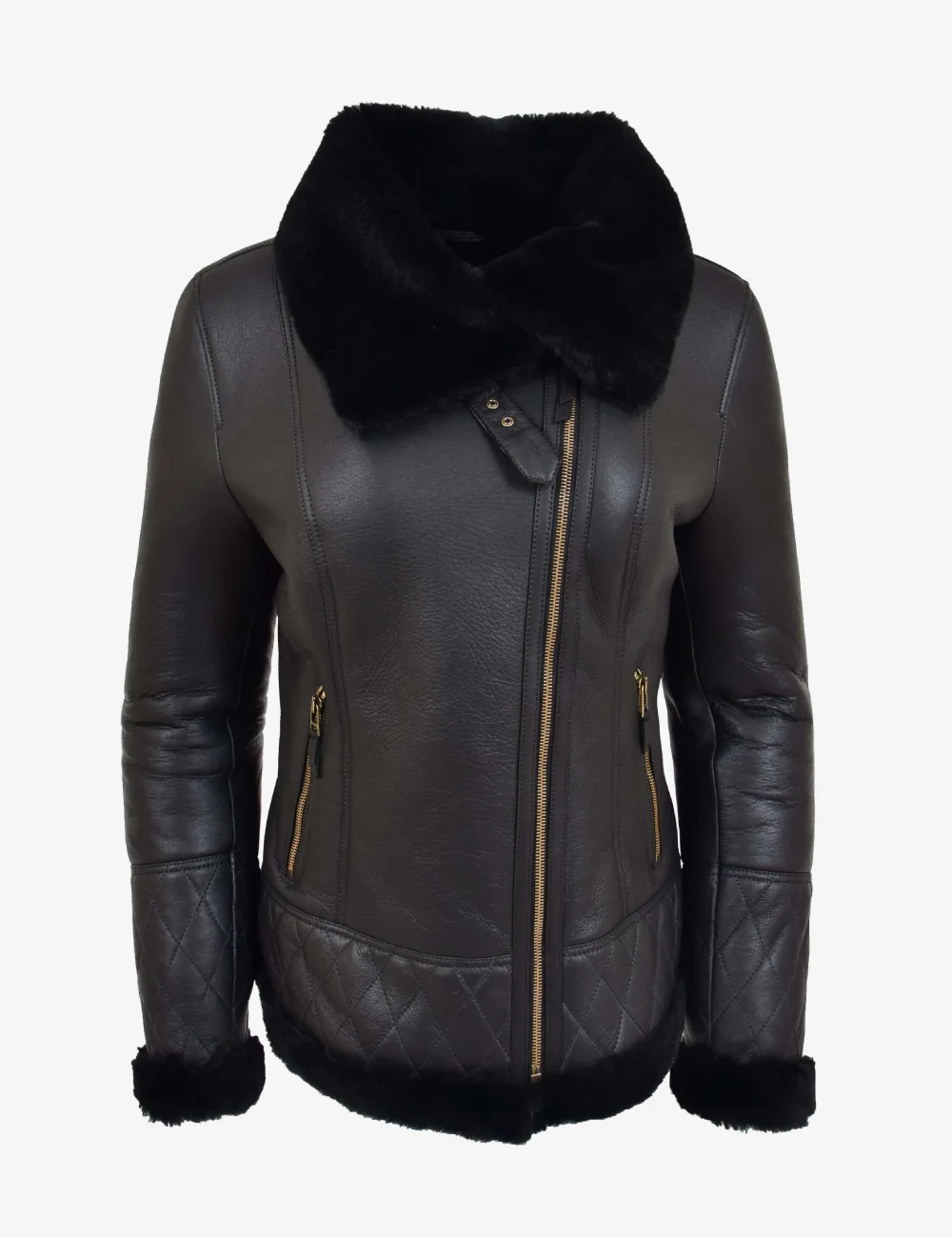 Women Shearling Jacket (43)