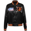 Womens-Baltimore-Orioles-Mashup-Rib-Knitted-Satin-Varsity-Jacket-leather moto1