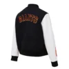 Womens-San-Francisco-Giants-Classic-Wool-Leather-Varsity-Jacket-leather moto 3