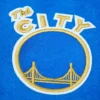 Women´s Golden State Warriors Classic Royal Blue & White Wool & Leather Varsity Jacket LeatherMoto (6)