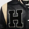01-Bel-air-Homme-Femme-Leather-Black-Varsity-Jacket leather moto (3)