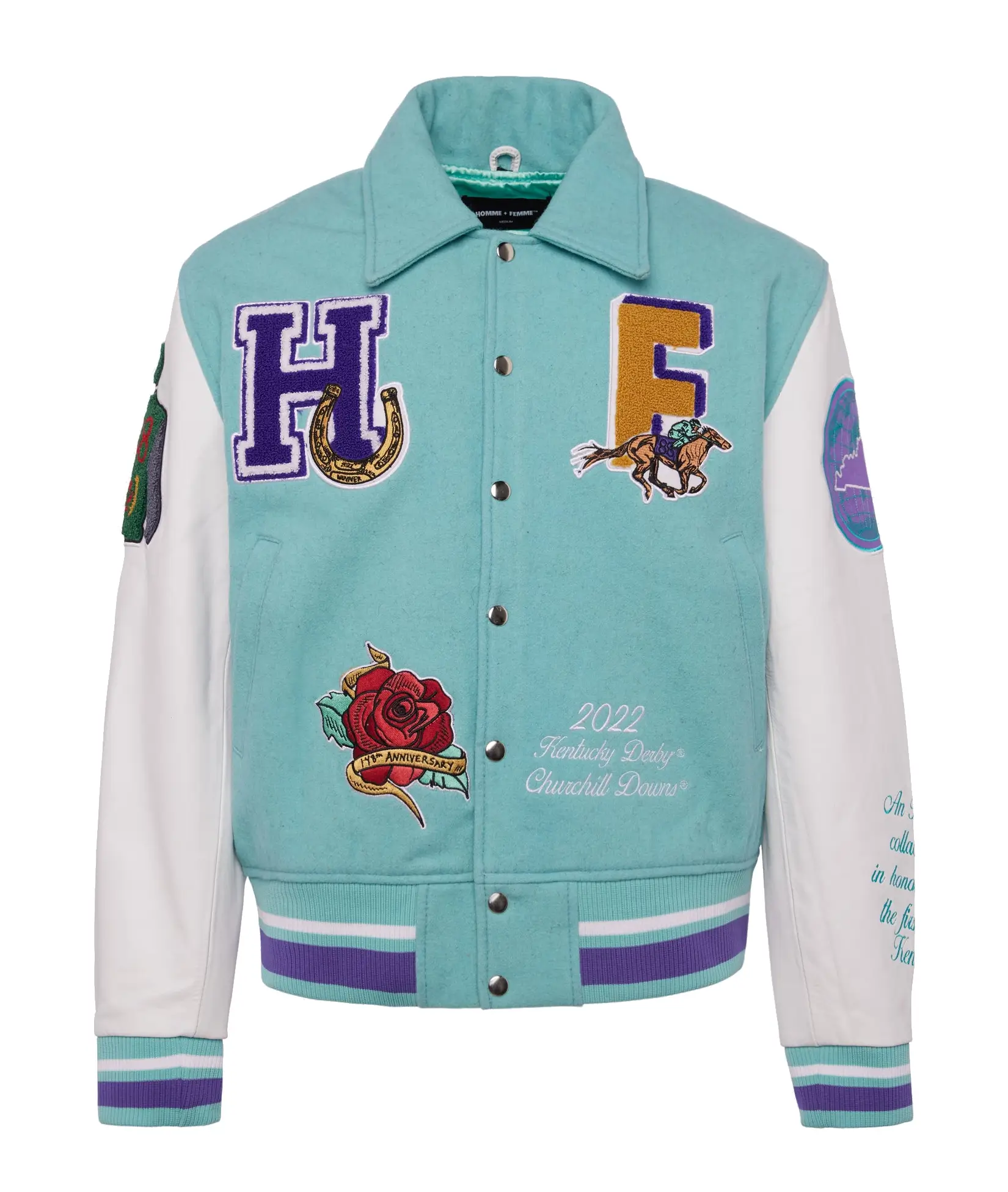 1-Bel-Air-Homme-Femme-Leather-Sky-Blue-White-Varsity- leather moto (1)