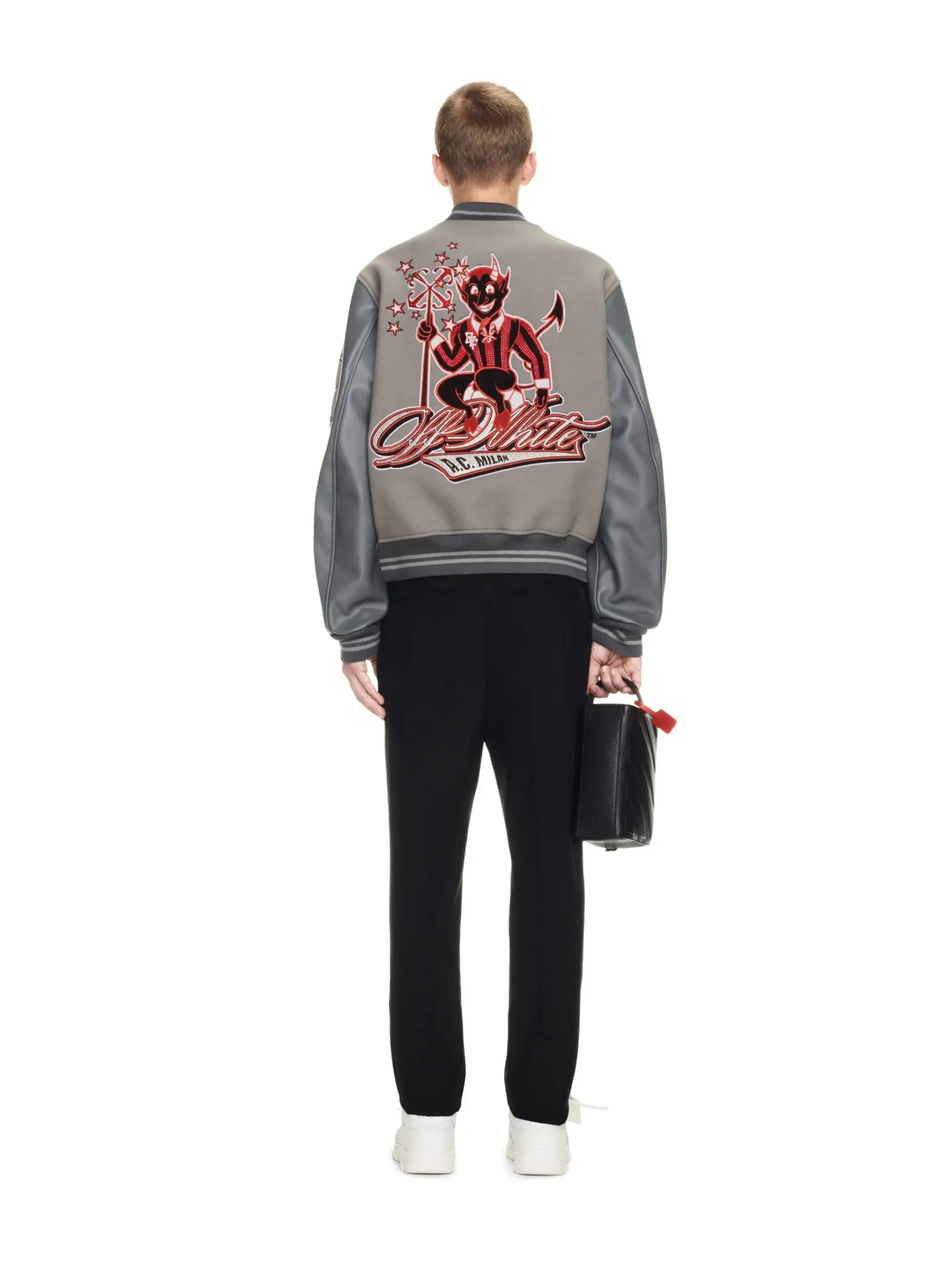 1-Off-White-Ac-Milan-Grey-Varsity-Jacket leather moto (6)