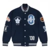 7-Toronto-Maple-Leafs-OVO-x-NHL-Blue-Full-Snap-Varsity-Jacket leather moto (1)