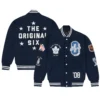 7-Toronto-Maple-Leafs-OVO-x-NHL-Blue-Full-Snap-Varsity-Jacket leather moto (2)