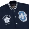 7-Toronto-Maple-Leafs-OVO-x-NHL-Blue-Full-Snap-Varsity-Jacket leather moto (7)