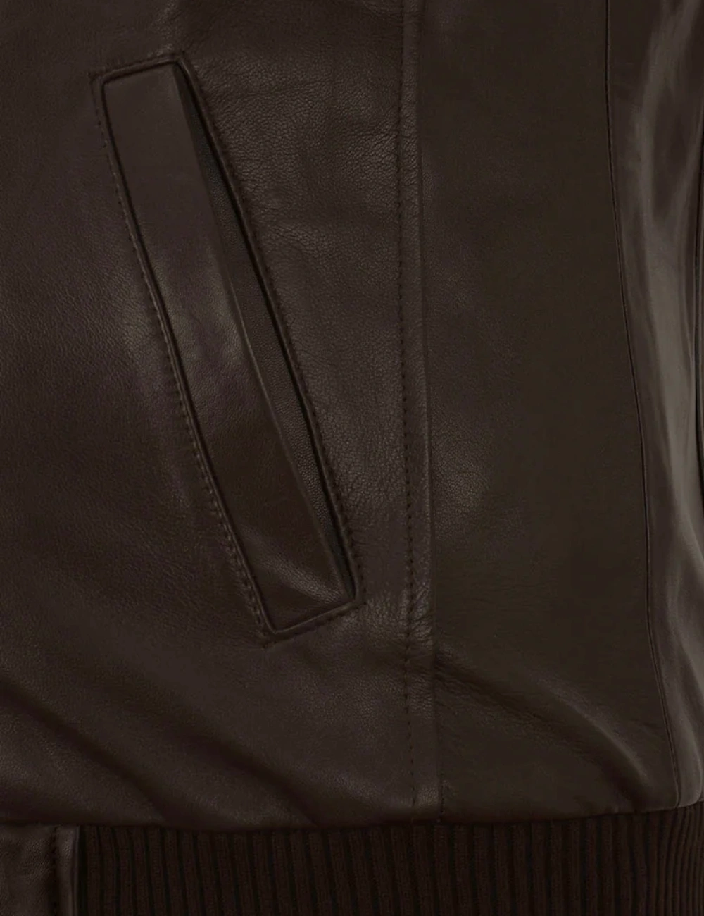Aaron Brown Men’s Leather Bomber Jacket (2)