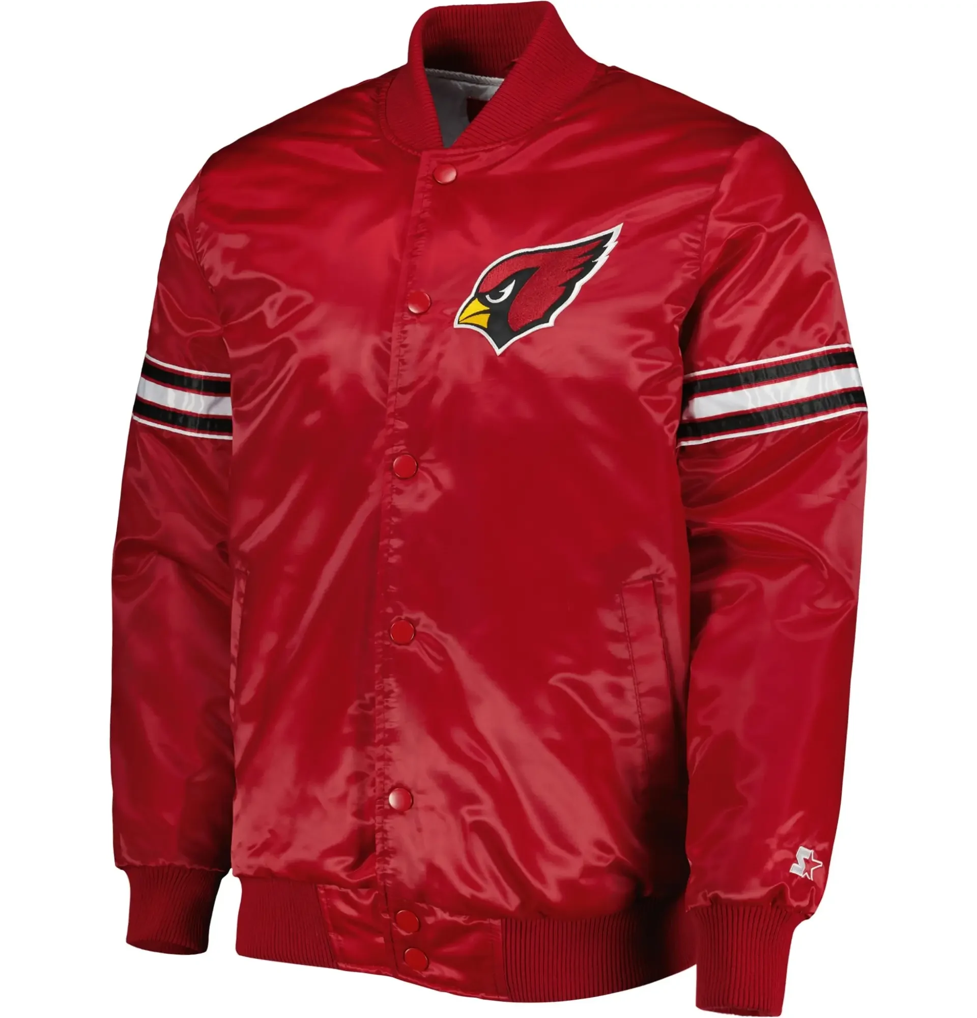 Arizona-Cardinals-Starter-The-Pick-Roll-Full-Snap-Satin-Varsity-Jacket-LeatherMoto