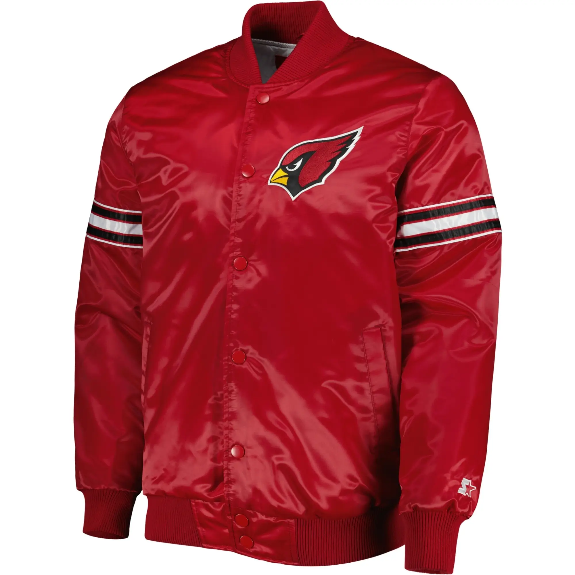 Arizona-Cardinals-Starter-The-Pick-Roll-Full-Snap-Satin-Varsity-Jacket-LeatherMoto