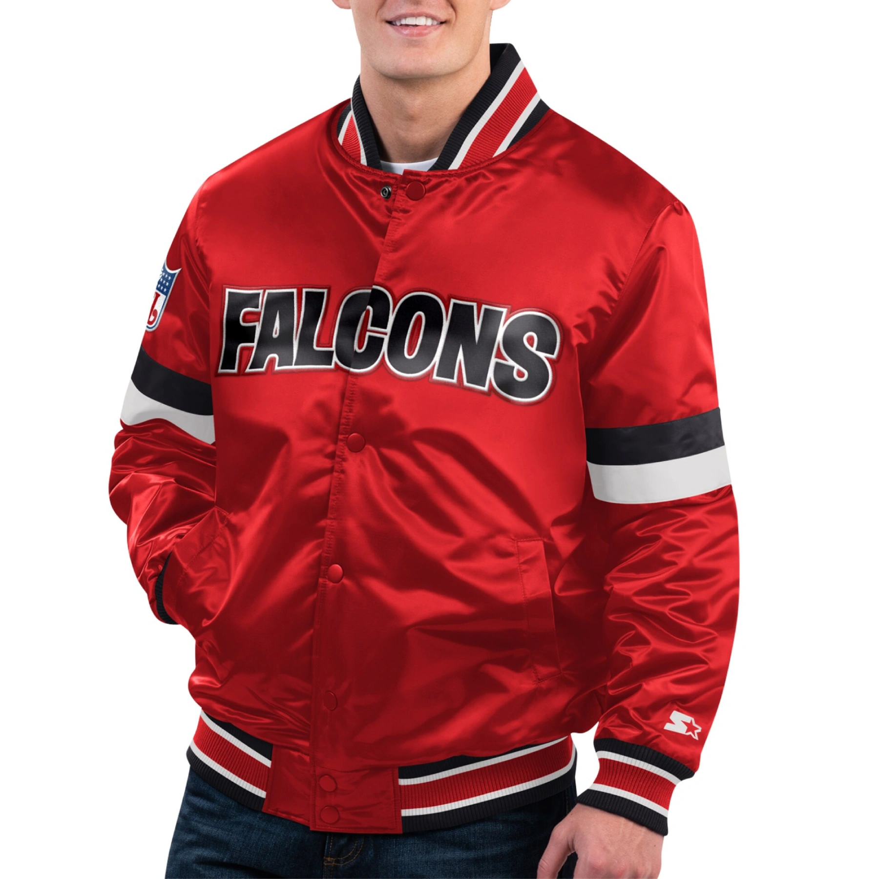 Atlanta-Falcons-Gridiron-Classics-Home-Game-Satin-Varsity-Jacket-Red-LeatherMoto