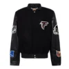Atlanta-Falcons-Jeff-Hamilton-Black-Wool-And-Leather-Varsity-Jacket-LeatherMoto