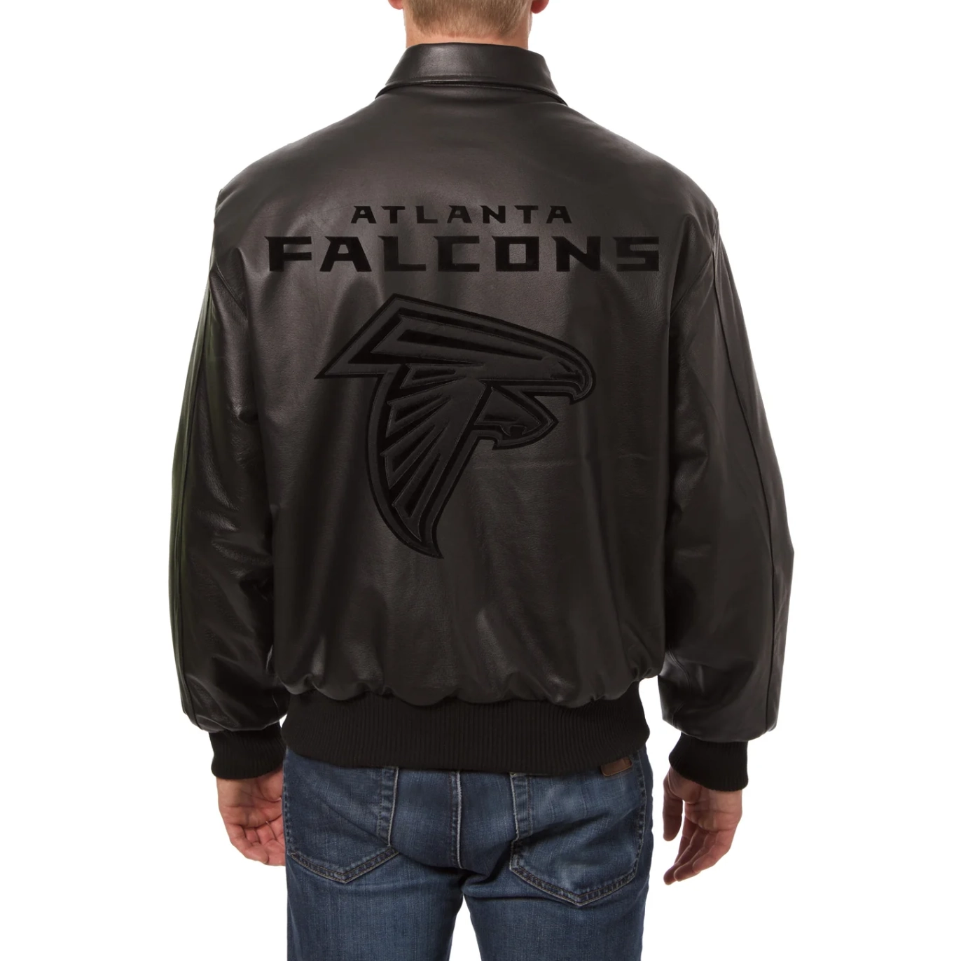 Atlanta-Falcons-Tonal-Full-Leather-Bomber-Jacket-Black-LeatherMoto