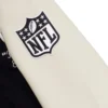 Atlanta-Falcons-X-OVO-Black-And-White-Varsity-Jacket-leather moto (11)