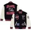 Atlanta-Falcons-X-OVO-Black-And-White-Varsity-Jacket-leather moto (2)