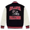 Atlanta-Falcons-X-OVO-Black-And-White-Varsity-Jacket-leather moto (7)
