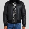 Aviator Edge Leather Bomber Jacket (5)